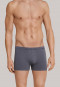 Shorts anthrazit-weiß gemustert - Ebony