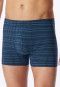 Aquablauwe short met patroon - 95/5