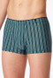 Shorts grün gestreift - Long Life Soft