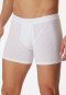 Short met voorsluiting 2-pack wit - Authentic