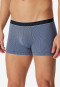 Shorts Modal gestreift navy/weiß - Duality Function