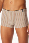 Shorts nougat gestreift - Long Life Soft