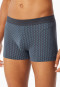Shorts Organic Cotton patterned graphite - Comfort Fit