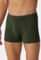 Boxer briefs organic cotton patterned olive - 95/5