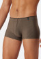 Boxer a righe in tonalità tortora - Long Life Soft