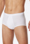 White briefs with fly Double rib - Original Classics