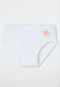 Slips 3er-Pack Sonne apricot/weiß - Fine Rib