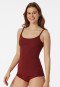 Spaghettitop Doppelripp Organic Cotton terracotta - Pure Rib