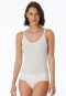 Spaghetti strap top natural white - Personal Fit