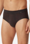 Sportslip fijne interlock gulp met patroon antraciet/rood - Fine Interlock