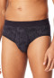 Slip sportivi Interlock con fantasia carbone - Fine Interlock