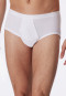 White sports briefs with double-rip mesh - Original Classics