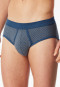 Lot de 2 slips de sport ouverts en côtelé brun-gris imprimé - Original Classics