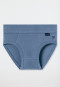 Sportslips 2er-Pack jeansblau - Fine Rib