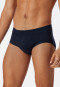 2-pack of sports briefs with a navy fly-front – fine rib Essentials