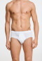 2-pack white sports briefs with a fly - Essentials Feinripp