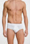 Sport briefs with fly, 2-pack, white - Authentic