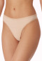 Thong 2-pack organic cotton sand - 95/5