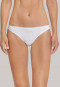 Thong Micro quality lace white - Pure Micro