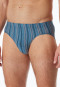 Supermini blauw gestreept - 95/5