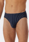 Slip supermini coton bio rayures multicolore  95/5