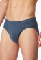 Supermini briefs atlantic blue patterned - 95/5