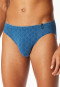 Supermini slip imprimé bleu - Long Life Soft