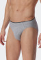 Supermini Slip Organic Cotton grau meliert - 95/5