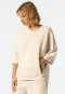 Sweater met korte mouwen vanille - Revival Lena