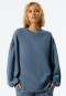 Sweat-shirt manches longues bleu - Revival Lena