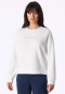 Doubleface sweatshirt wit - Mix+ Relax