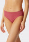 Slip tai in un look a coste, bacca - Seamless Recycled Rib