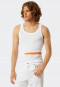 Tank top double rib white - Art Edition by Noah Becker