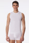 Tank top stylish cut white - Long Life Soft