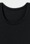 Tank top double rib black - Pure Rib