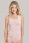 Débardeur motif à fleurs gaufré rose - Personal Fit