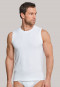 Tank top stylish cut white - Long Life Soft