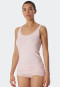 Top 2er-Pack Organic Cotton dunkelblau/zartrosa - 95/5 Organic