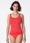 Top set van 2 van rood organic cotton - 95/5 Organic