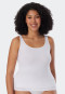 Top pack de 2 coton bio blanc - 95/5