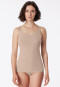 Top set van 2 van organic cotton zwart/nude - 95/5 Organic