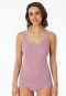 Chemise à bretelles bois de rose - Luxury