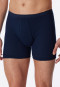 Unterhose kurz mit Eingriff Feinripp navy - Original Feinripp