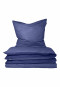 Reversible bed linen 2-piece fine fiber blue - SCHIESSER Home