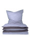 Parure de lit de lit réversible 2 pièces Renforcé, bleu marine et gris  SCHIESSER Home