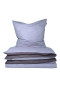 Set da 2 pezzi di biancheria da letto reversibile in Renforcé, grigio-blu marino - SCHIESSER Home