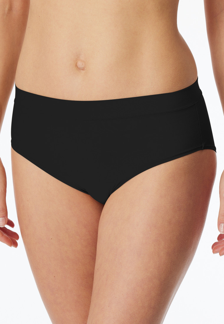 Schlesser UNCOVER Retro Shorts 5er Pack - Baumwoll Boxershorts Herren | Schwarz Gr. L