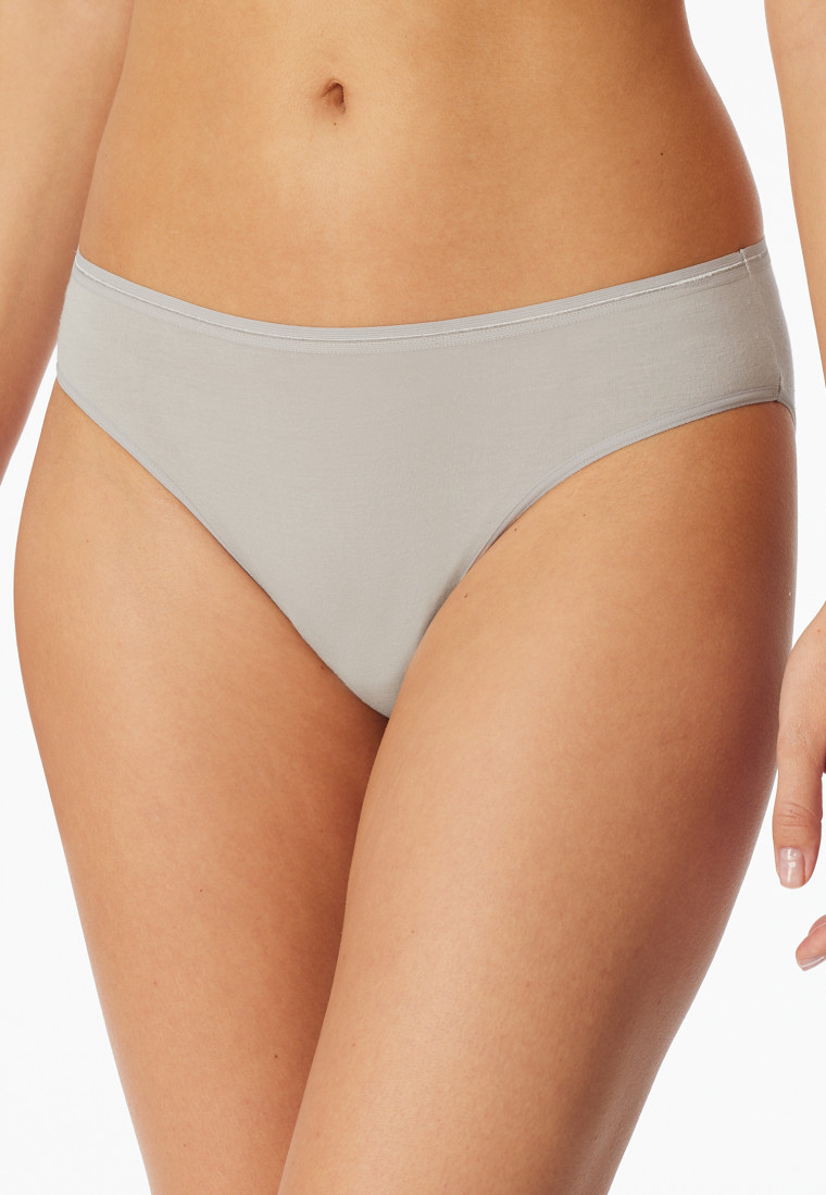 Slip slip set van 2 grijs jaspé - Modal Essentials