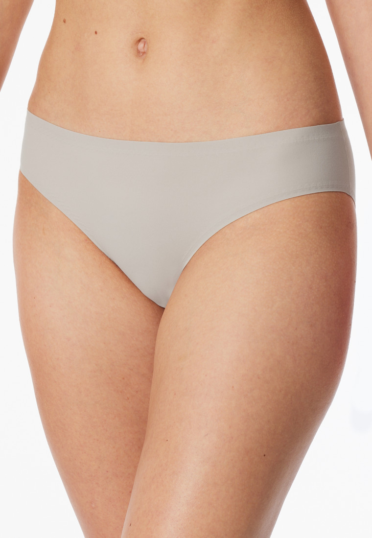 Hip-Rio-Slip Microfaser grau-jaspe - Invisible Soft
