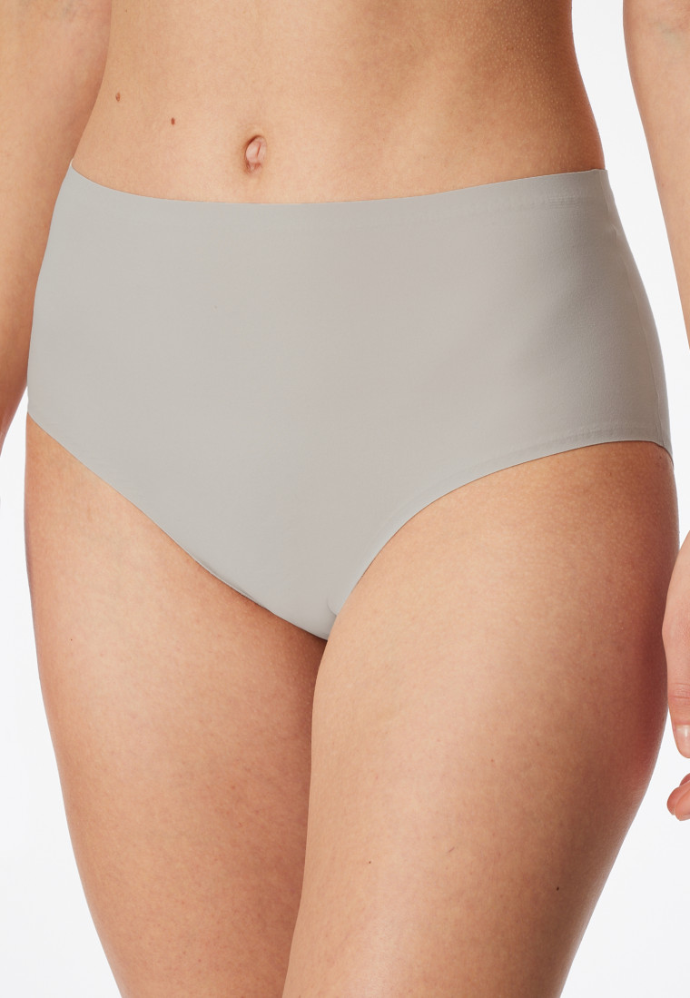 Slip microvezel grijs jaspé - Invisible Soft